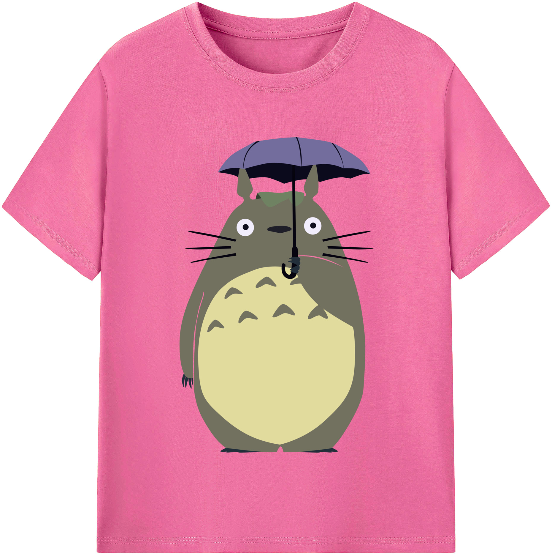 （画像用） となりのトトロ 草壁メイ 草壁サツキ My Neighbor Totoro Satsuki Kusakabe Mei Kusakabe レディースカジュアルプリントTシャツ（綿100％）